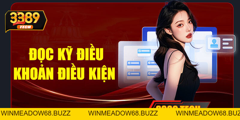 Điều khoản điều kiện 3389 – Quy định bạn cần nắm rõ trước khi cá cược